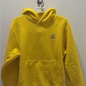 Jordan Men's Bright Yellow Pullover Hoodie